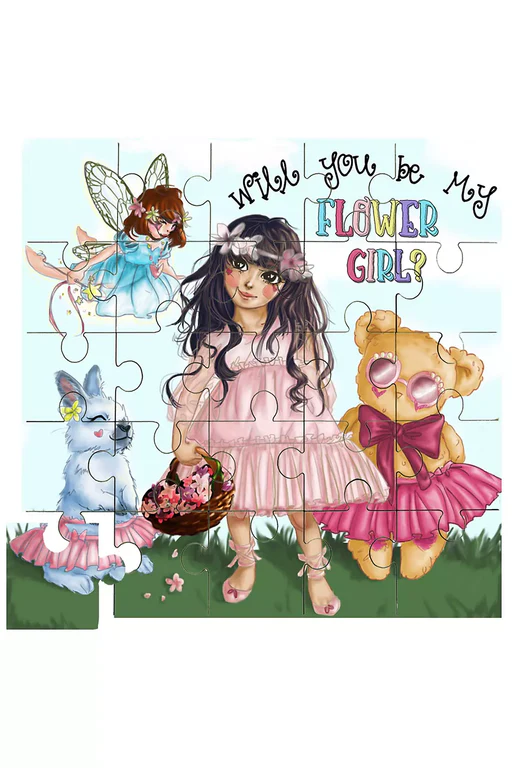 Flower Girl Puzzle