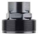Dead Air Wv210 Wolverine Thread Inserts Fits M14x1 Lh Long Stainless Steel Black Nitride