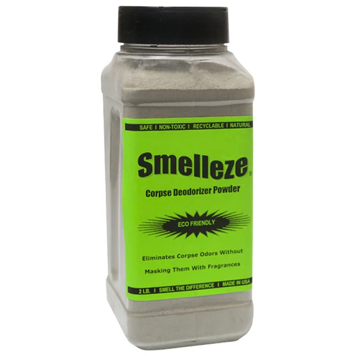 Smelleze Natural Corpse Odor Absorbent & Deodorizer Powder