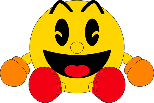 Pac-man Plush (9in)