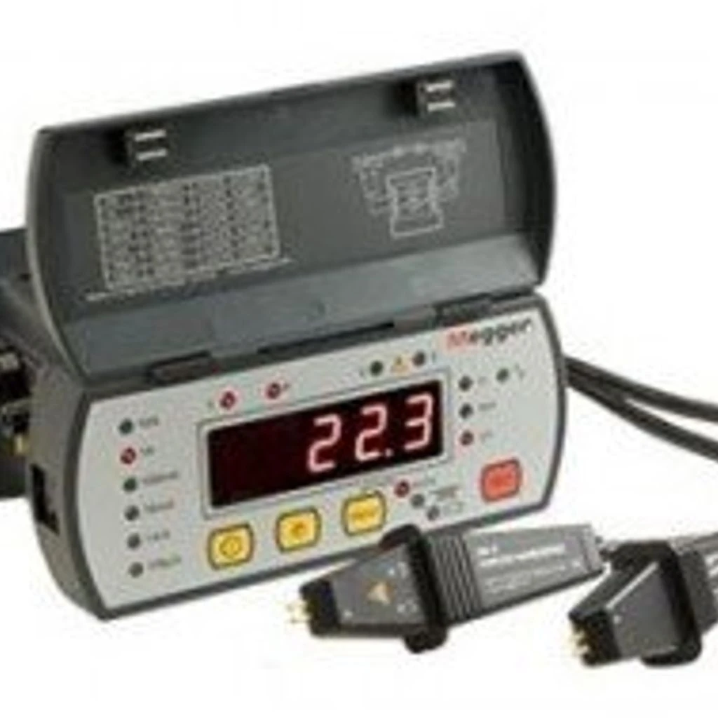 Megger 1006-598 Dlro10 Digital Low Resistance Ohmmeter With Duplex Connect Handspike Lead Set