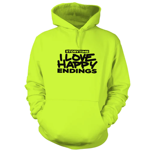 Storytime - Hi Vis Hoodie - Safety Yellow/2x