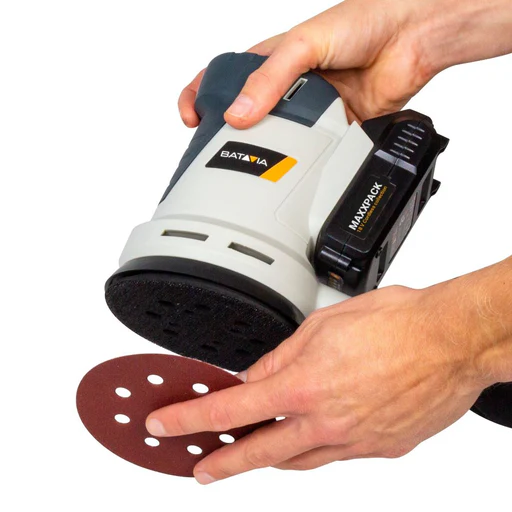 18v Cordless Orbital Sander 125mm - 2.0ah/standard
