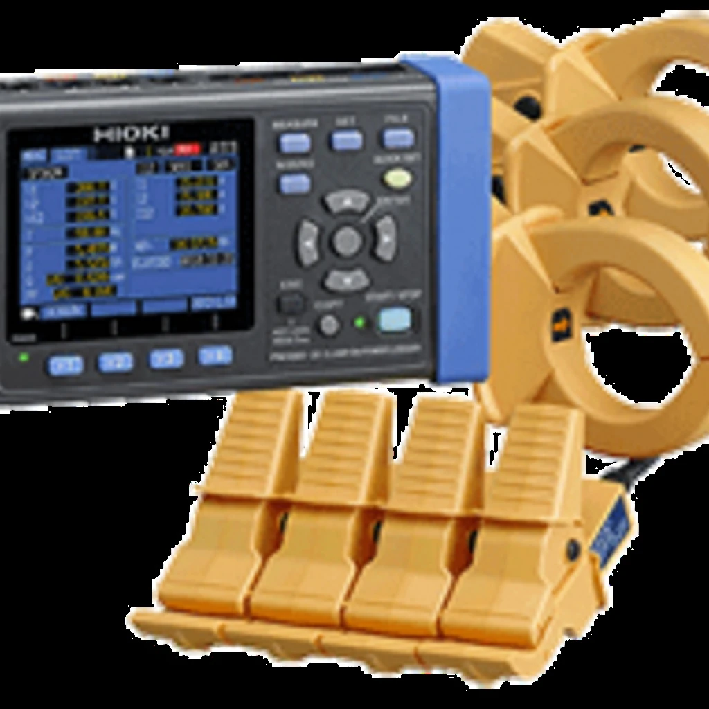 Hioki Pw3365-20-01/5000 Clamp On Power Logger 5000a Kit With Ac 5000 A Current Sensors