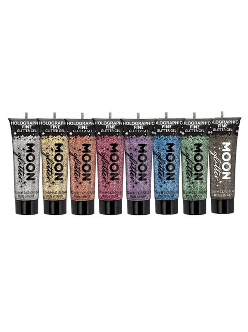 Moon Glitter Holographic Fine Glitter Gel - Pink