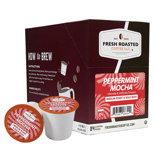 Peppermint Mocha - Flavored Classic Pods - 72 Pods