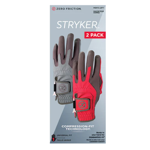Stryker Series Two Pack Gloves - Grey/red