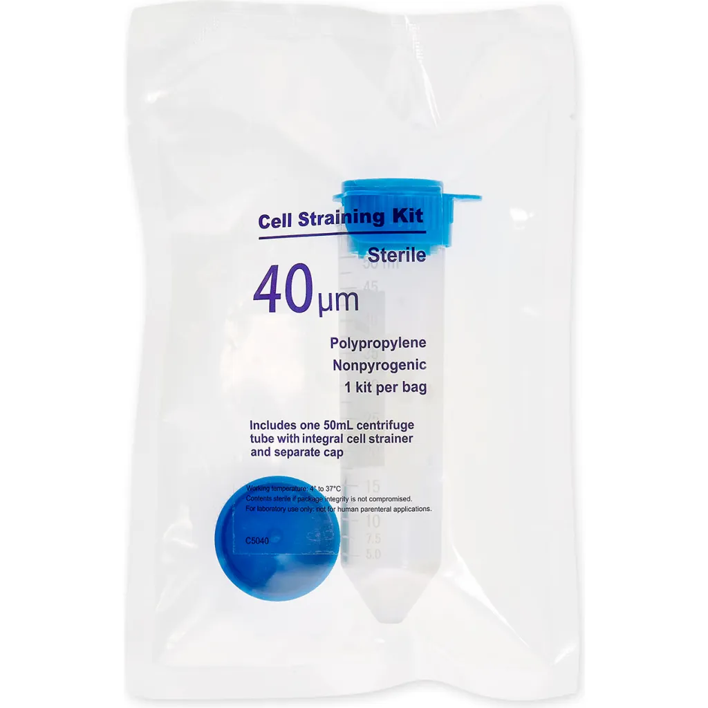 Mtc Bio Readystrain Cell Straining Kit 408m Sterile Blue Pack Of 50