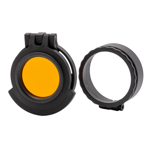 Tenebræx Amber See-through Scope Cover With Adapter Ring For The Sightron S-tac 2-10x32 | Black | Ocular | Uac002-acr