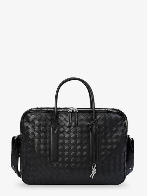 Bottega Veneta Getaway Leather Briefcase