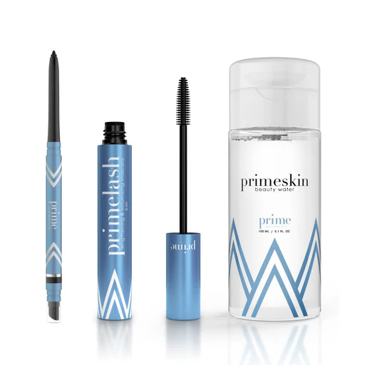 Eyeliner + Mascara + Beauty Water - Copper Metallic / Navy Blue