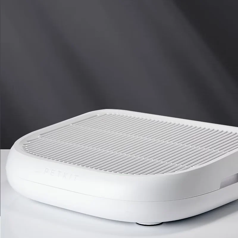 Petkit Cat Litter Ramp, White, 16.3 X 19.6 X 4.6-in