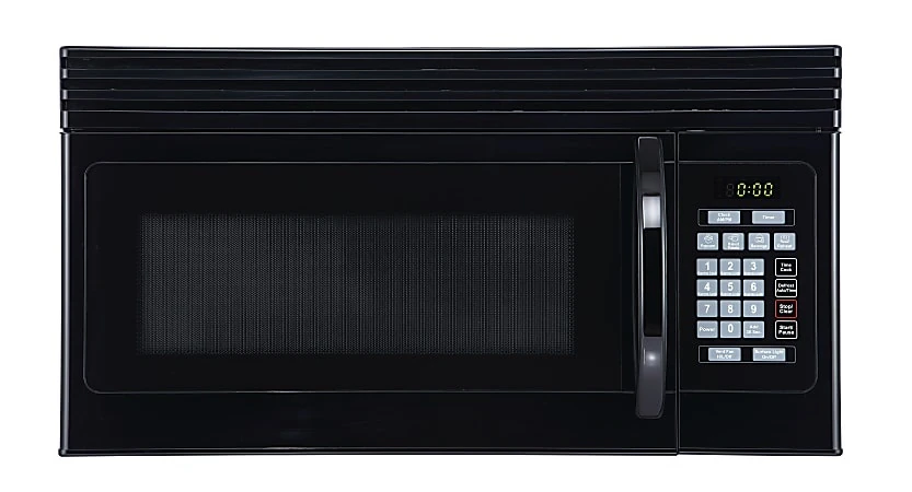 Black+decker Em044kin-p 1.6 Cu Ft Over-the-range Microwave, Black