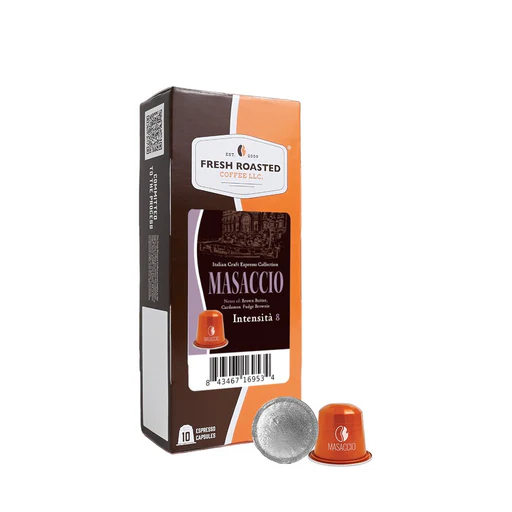 Italian Craft Espresso: Masaccio - Espresso Capsules - 60 Count