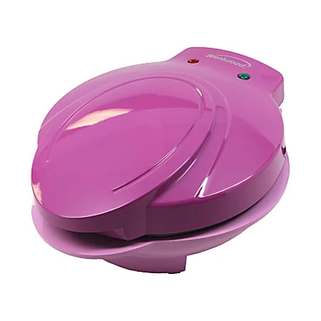 Brentwood Mini Donut Maker, 4-1/2’’h X 9-3/4’’w X 8-3/4"d, Pink