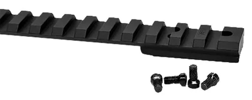 Warne Vapor 1 Piece Base Black Ruger Amer Short Action