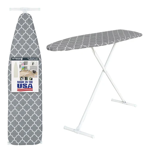 2 Legs And 4 Legs Ironing Board - Grey Lattice/t-leg