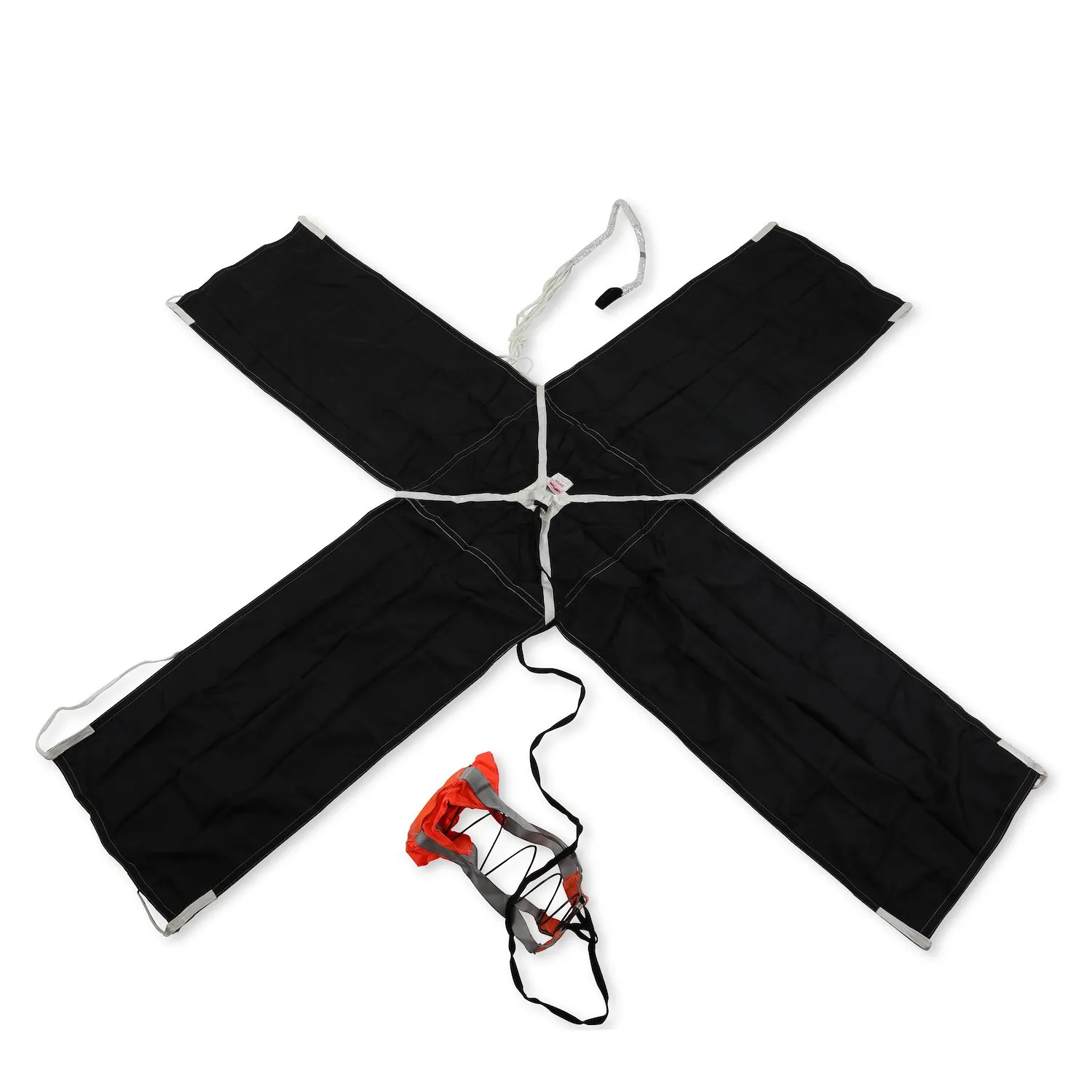 Simpson Racing 42080bk Black Jr Comp Parachute