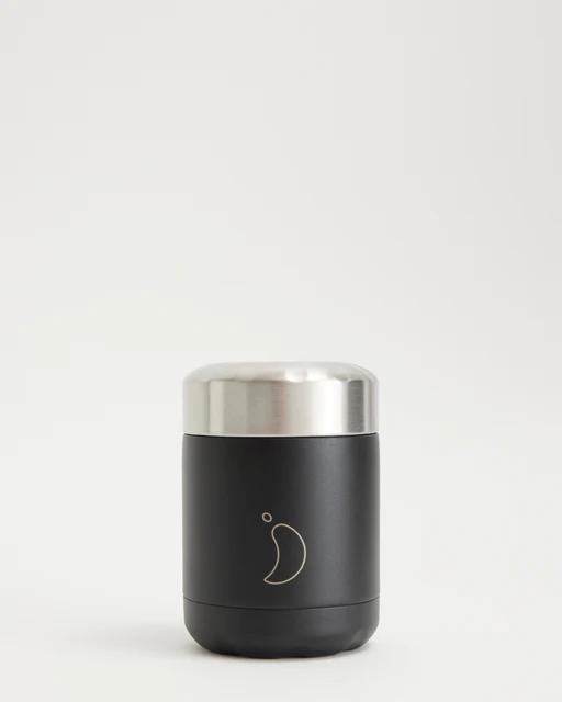 Mono Black Food Pot - 300ml