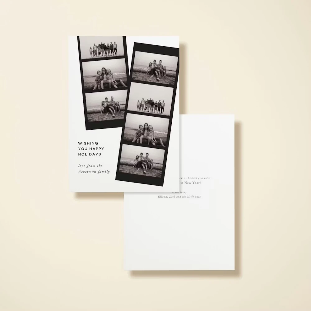 Christmas Photo Strip