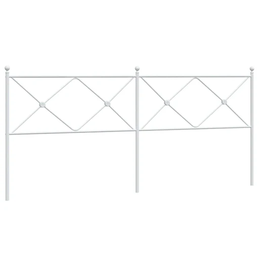 Testiera In Metallo-testiera In Ferro-testata Bianco 193 Cm 676356