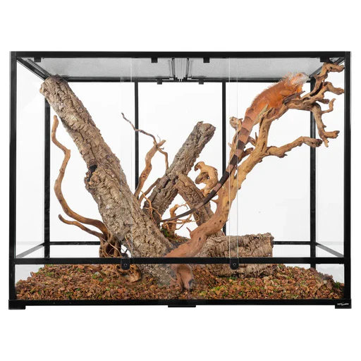 Reptizoo 135 Gallon Large Reptile Terrarium 48" X 18" X 36" Reptile Enclosure Rk481836