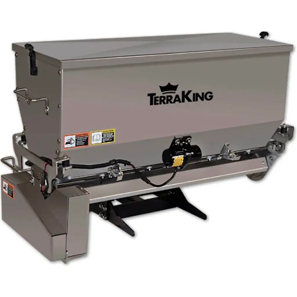 Agri-fab Tk 5 Cu. Ft. Drop Spreader 3 Pt Hitch