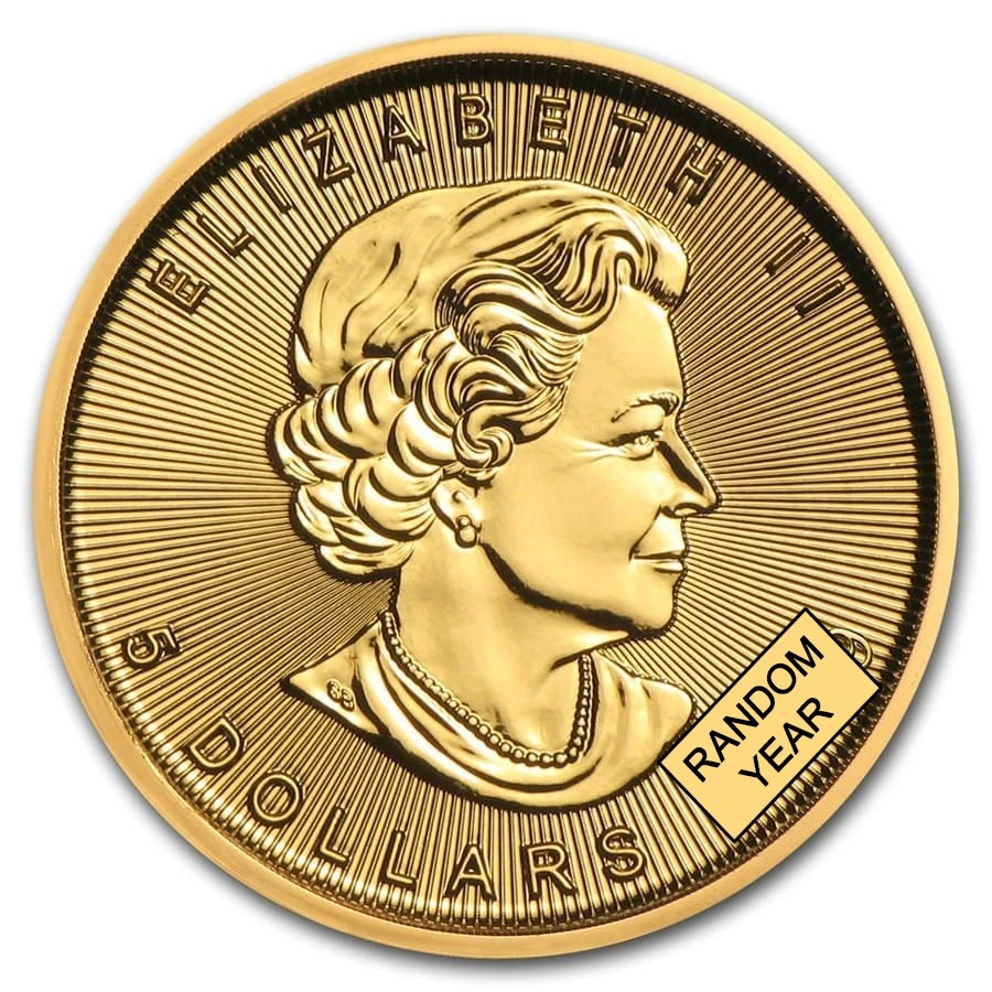 1/10 Oz Canadian Gold Maple Leaf