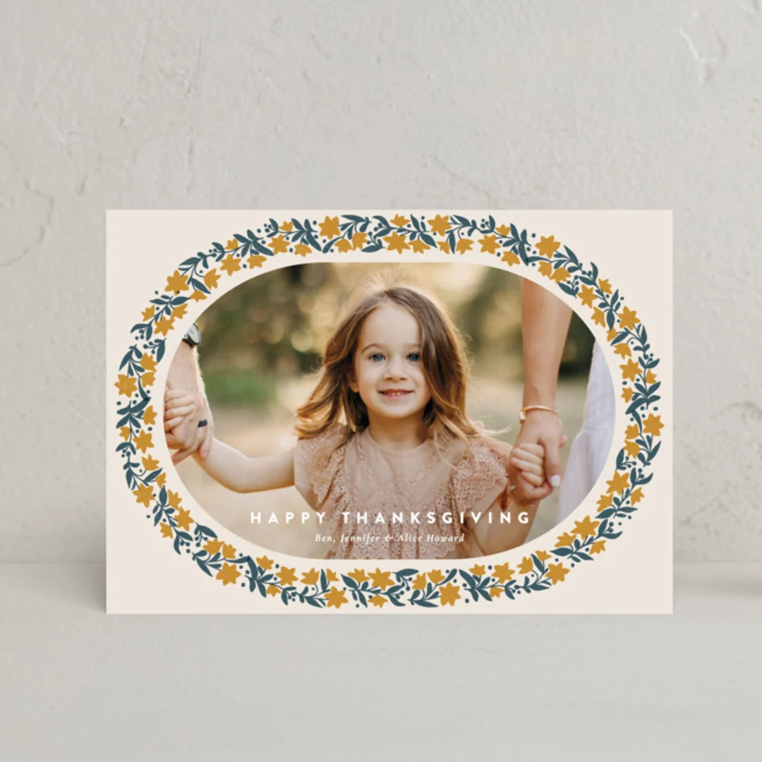 Stamped Blooms Thanksgiving Postcards By Amy Kross