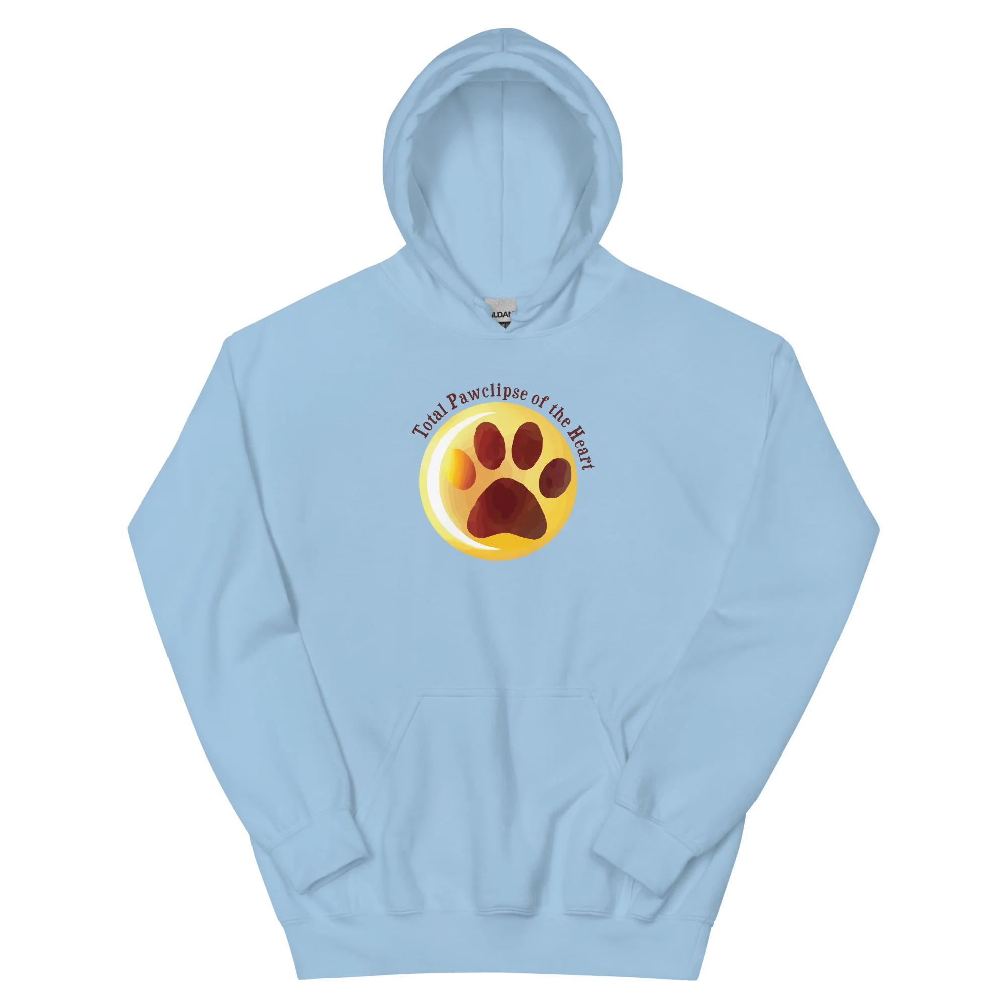 Total Pawclipse Of The Heart Hoodie - Light Blue/2xl