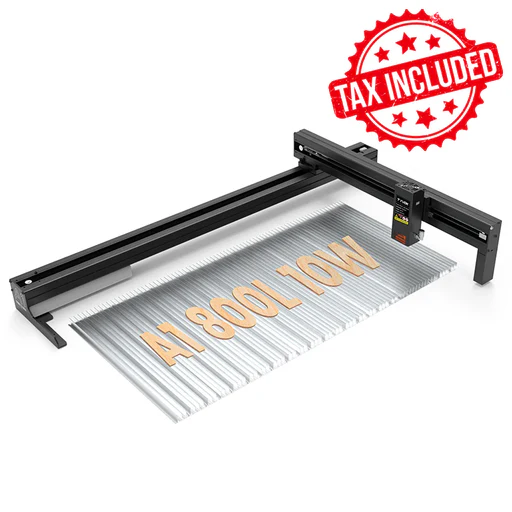Tyvok A1800l 400×800 Large Laser Engraver – Foldable Diode · 10w /20w