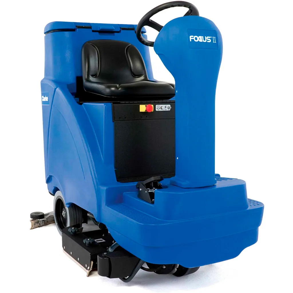 Clarke Focus Ii Disc Ride-on Battery Floor Scrubber 28" Cleaning Path