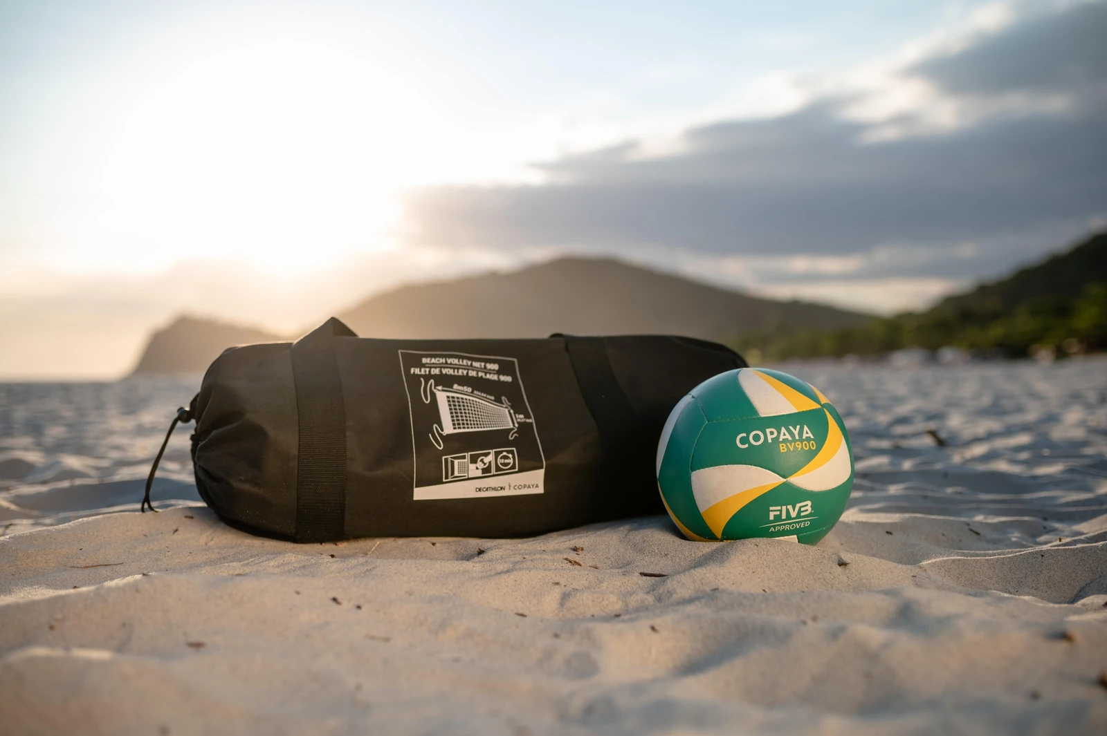 Beach Volleyball Net With Official Dimensions Bvn900
