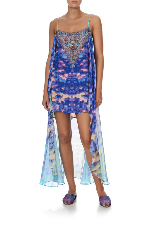 Mini Dress With Long Overlay The Call Of The Banshee