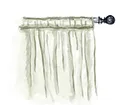 Eloise Sky Double Rod Pocket With Header - 50"/medium