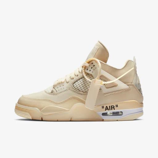 Air Jordan 4 Retro Sp X Off-white 'sail' (2020) (womens)