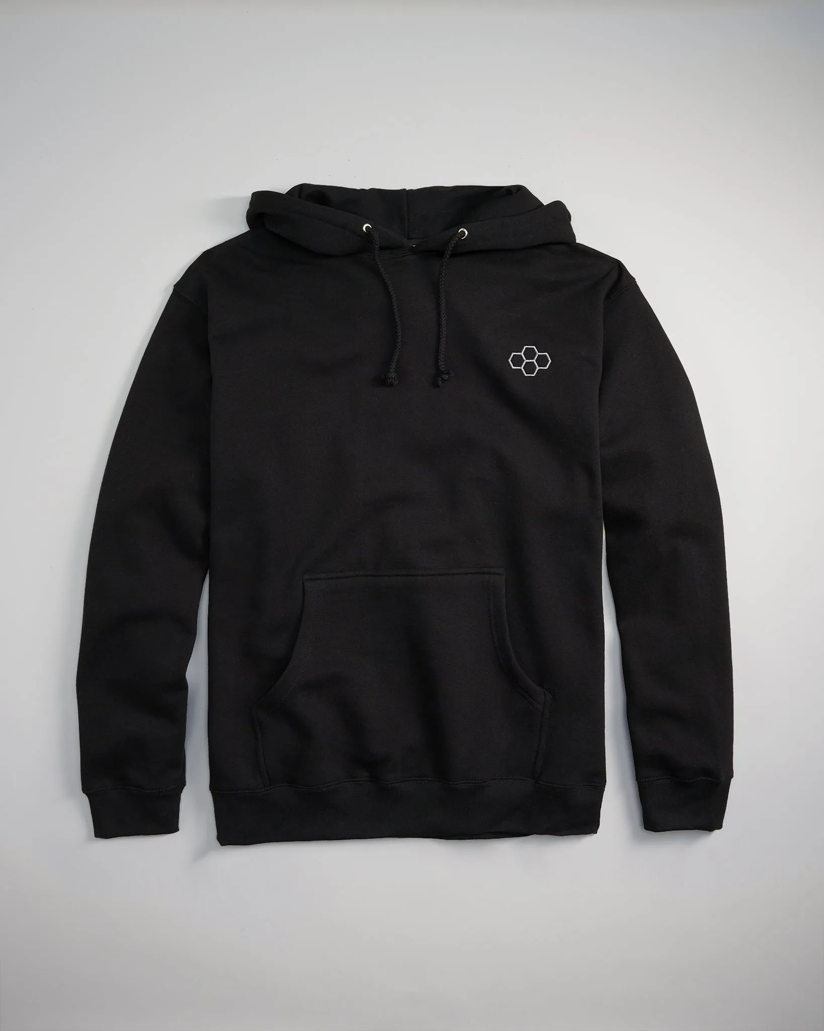 Rudis Essential Hex Classic Hoodie - Black/2xl