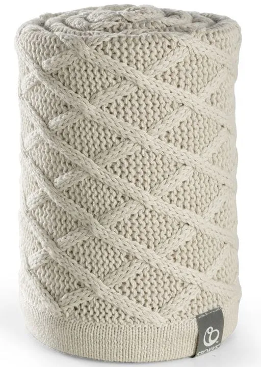 Stokke Stroller Blanket - Cable Cream