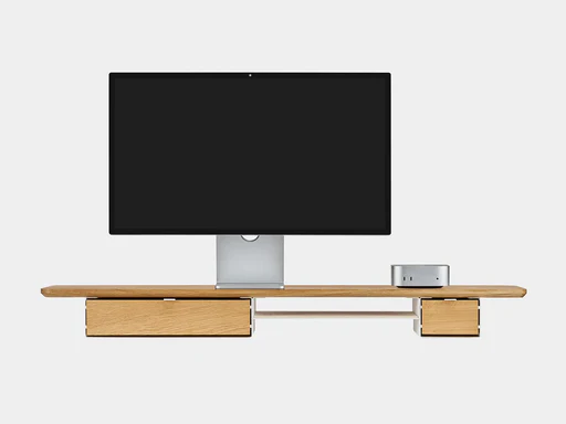 Desk Shelf Pro - Oak/single Drawer