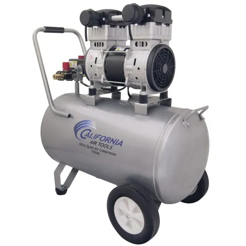 California Air Tools 2 Hp 15 Gallon 220v 60 Hz Ultra Quiet And Oil-free Wheelbarrow Air Compressor - Cat-15020c-22060