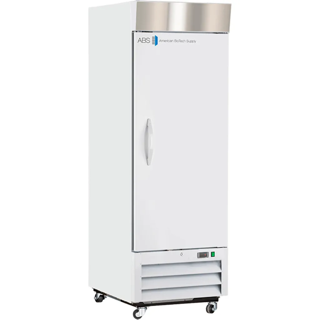 American Biotech Supply Standard Laboratory Refrigerator, 23 Cu. Ft., Solid Door