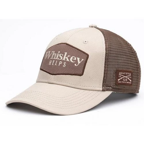 Grunt Style Whiskey Helps Tan Snapback Hat