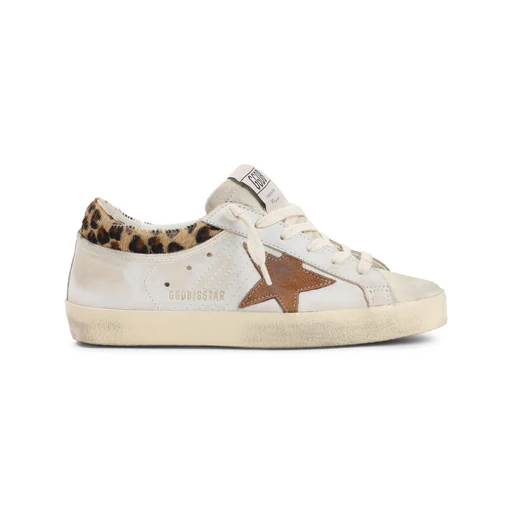 White Cow Leather Superstar Sneakers
