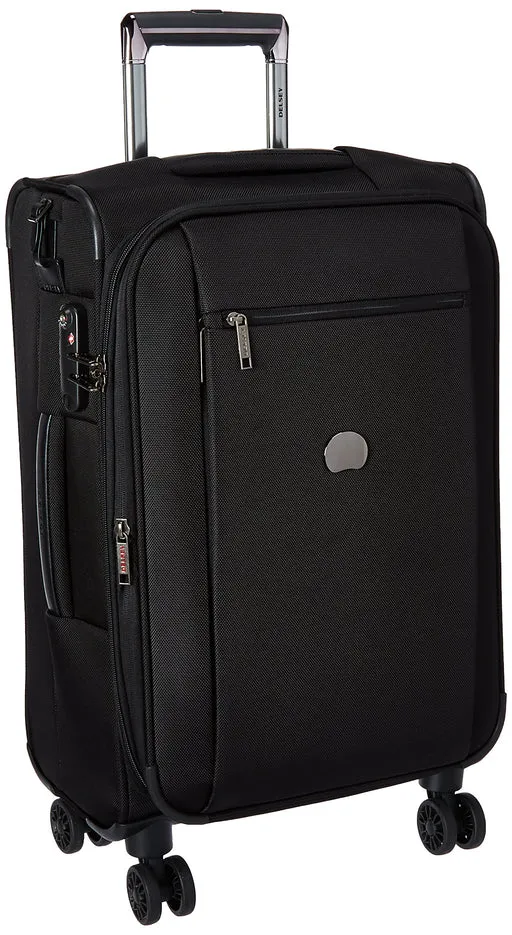 Delsey Paris Montmartre 4 Wheel 21 Expandable Softside Carry On Luggage