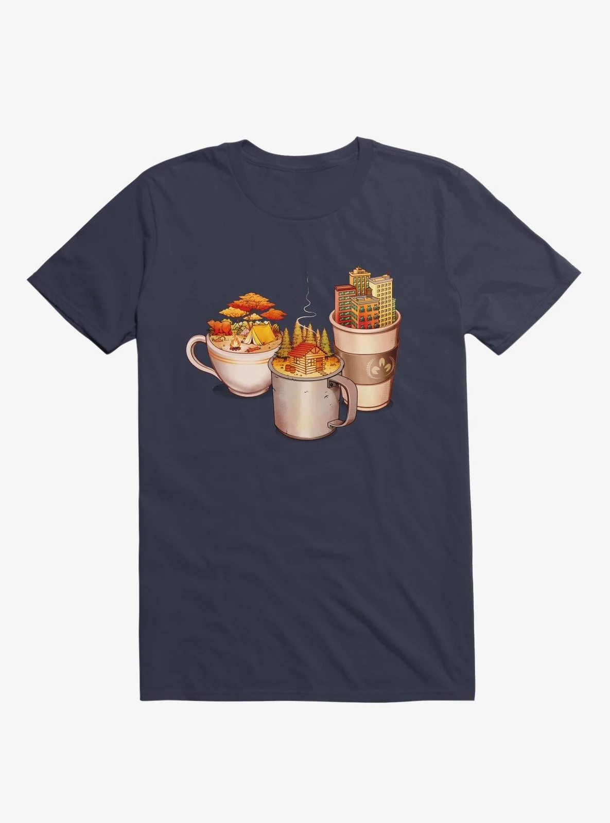 Camping Cabin Life Urban T-shirt