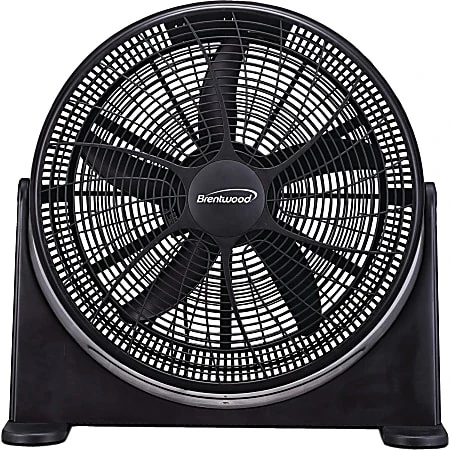 Brentwood Kool Zone F-20bkr 20" High-velocity Fan