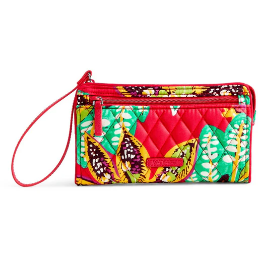 Vera Bradley Rfid Front Zip Wristlet