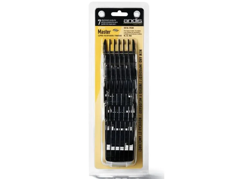 Andis 7 Piece Master Attachments