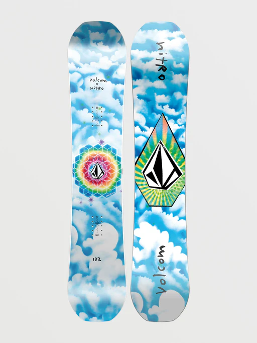Ripper Youth X Volcom Snowboard (132 Cm) - Black