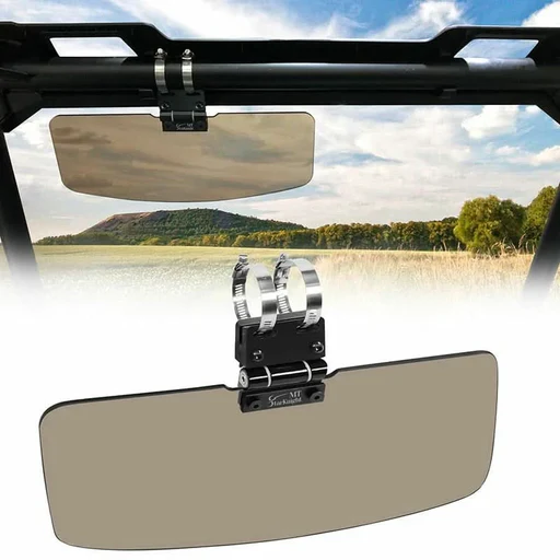 Utv Sun Visor For 1.5”-2” Roll Bars - 2 Pcs